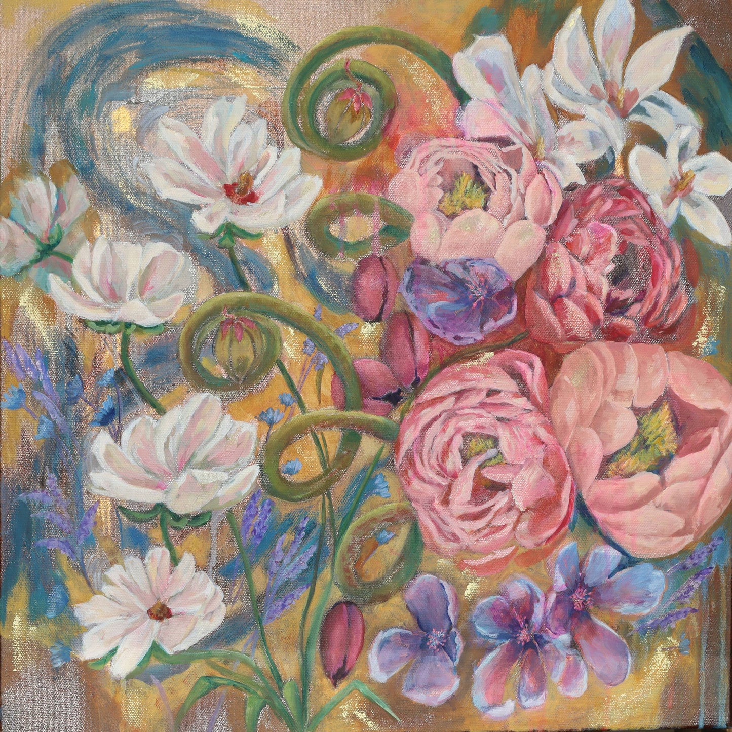 Golden Floral