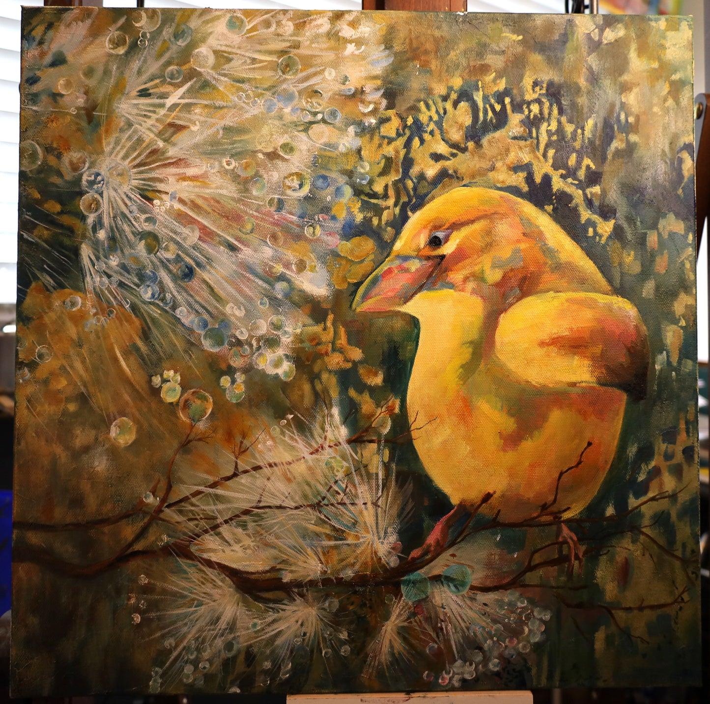 Custom Piece - Golden Finch